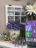 Lavender Canvas window
