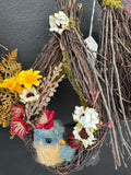 Hanging bird nest