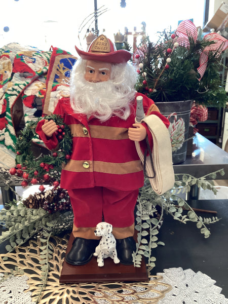 Fire Chief Santa