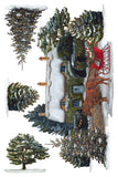 Winter 2026 A COTSWOLD CHRISTMAS IOD TRANSFER 8X12 PAD™