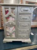 Shabby glam Vintage Wallpaper jewelry box