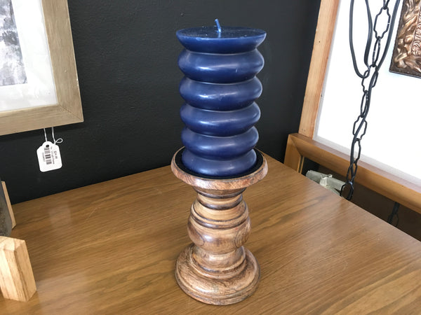 Wood Candlestick (small)