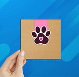 Dog Here's Where You Pawsed Bookmark