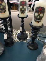 Black candlesticks