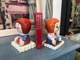 Raggedy Ann & Andy Bookends