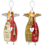Embrace Angel Ornament