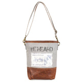 BE HEARD SHOULDER BAG