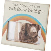 Meet You At Rainbow Bridge Photo Frame