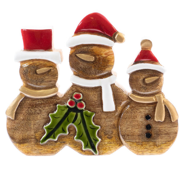 Mango Wd Snowman Tree