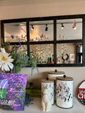 Lavender mirror black heavy