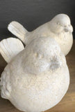 Crackle milk paint aged look Stone  Bird