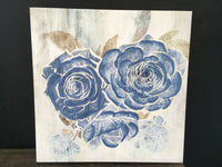 Blue Rose Canvas #1