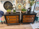 The Brett Collection Night stand or end table pair