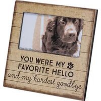 Hello goodbye dog