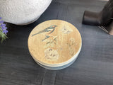 Metal Vintage Bird Tin