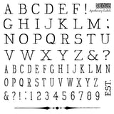 Apothecary labels 6x6 IOD STAMP