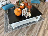 Cherry picked  half moon sofa foyer table