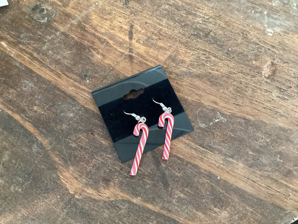 Candy Cane Earrings