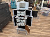 Jean the stunning lavender jewelry armoire