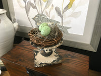 Rustic Metal Candle Holder