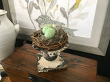 Rustic Metal Candle Holder