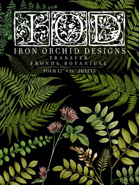 Fronds IOD TRANSFER 12X16 PAD