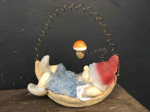 Hanging Sleeping Gnome