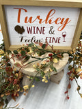 2 Sided Fall Block Sign