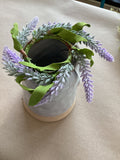 2.5” Lavender Candle Wreath