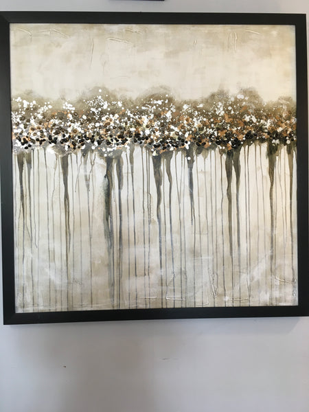 Extra Large trees  framed canvas
