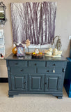Timothy the buff black buffet tv stand cabinet