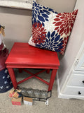 Betsy the Cardinal Red  Cottage Table