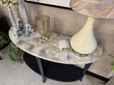 Alicia the quartz granite look painted table