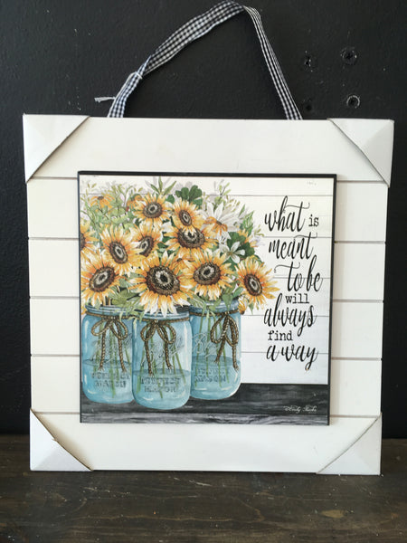 Sunflower in Mason Jar picture