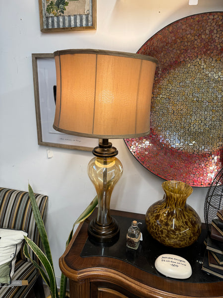 Stunning gold lamp