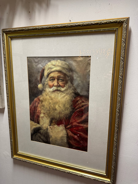 Glorious Old World Santa Picture