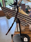 Metal dragonflies