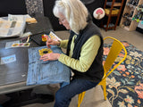 07/25/26 (Saturday) 10:30am 12:30pm Paint YOUR  Denim Class!