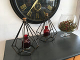 Lantern with Red Glass