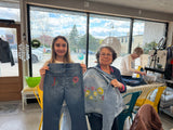 07/25/26 (Saturday) 10:30am 12:30pm Paint YOUR  Denim Class!
