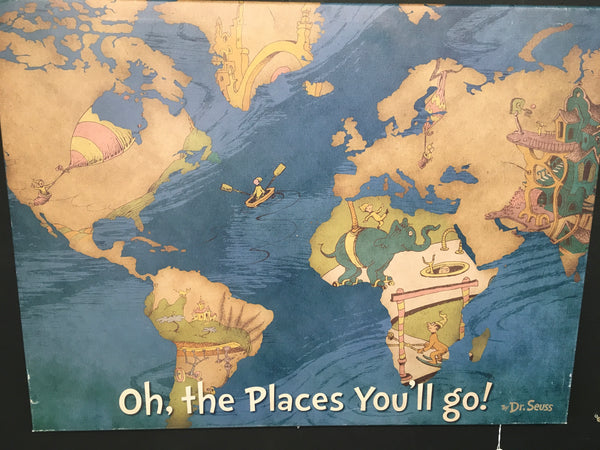 Oh The Places You’ll Go canvas