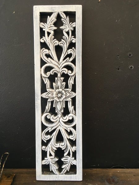 Wood wall hanging
