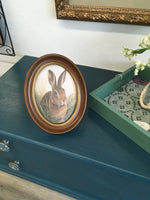 Bunny Sitting Oval