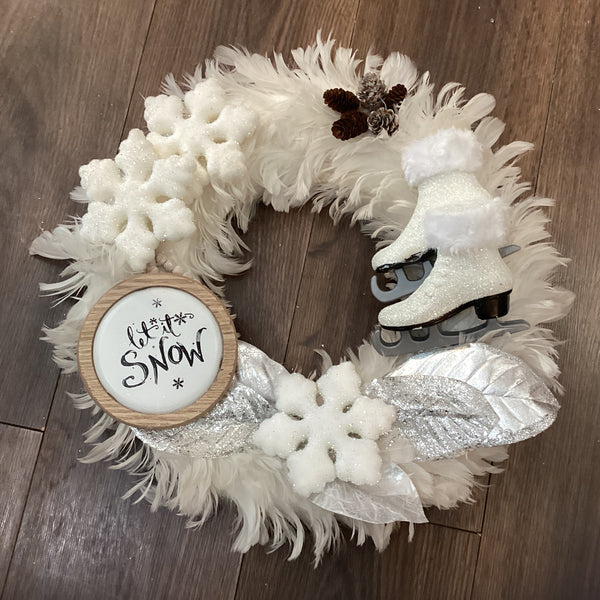 Let It Snow Wreath
