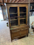 Midcentury hutch cabinet