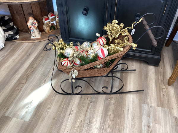 Sled & Decor