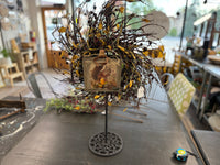Squirrel fall wreath