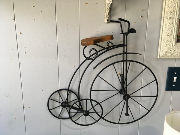 Metal Bike Wall Hanging