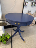Gibb the Pacific Blue Mercer Drum Table