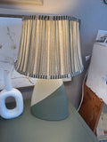 Green & Crockery Lamp